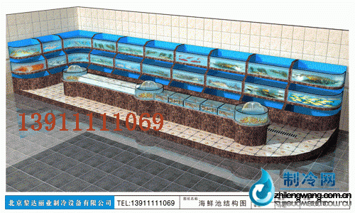 京都國華酒樓海鮮池工程