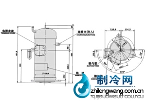 大金變頻高效能渦旋式壓縮機(jī)