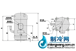  大金D系列三相壓縮機(jī) 