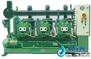 并聯(lián)機組 漢鐘日立螺桿式